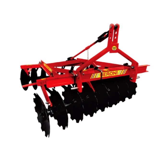 Mounted Offset Harrows in Uganda: Mounted Offset Disc Harrow is specially designed for open field works such as superficial ploughing and organic waste burial.