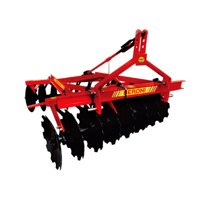 Mounted Offset Harrows in Uganda: Mounted Offset Disc Harrow is specially designed for open field works such as superficial ploughing and organic waste burial.