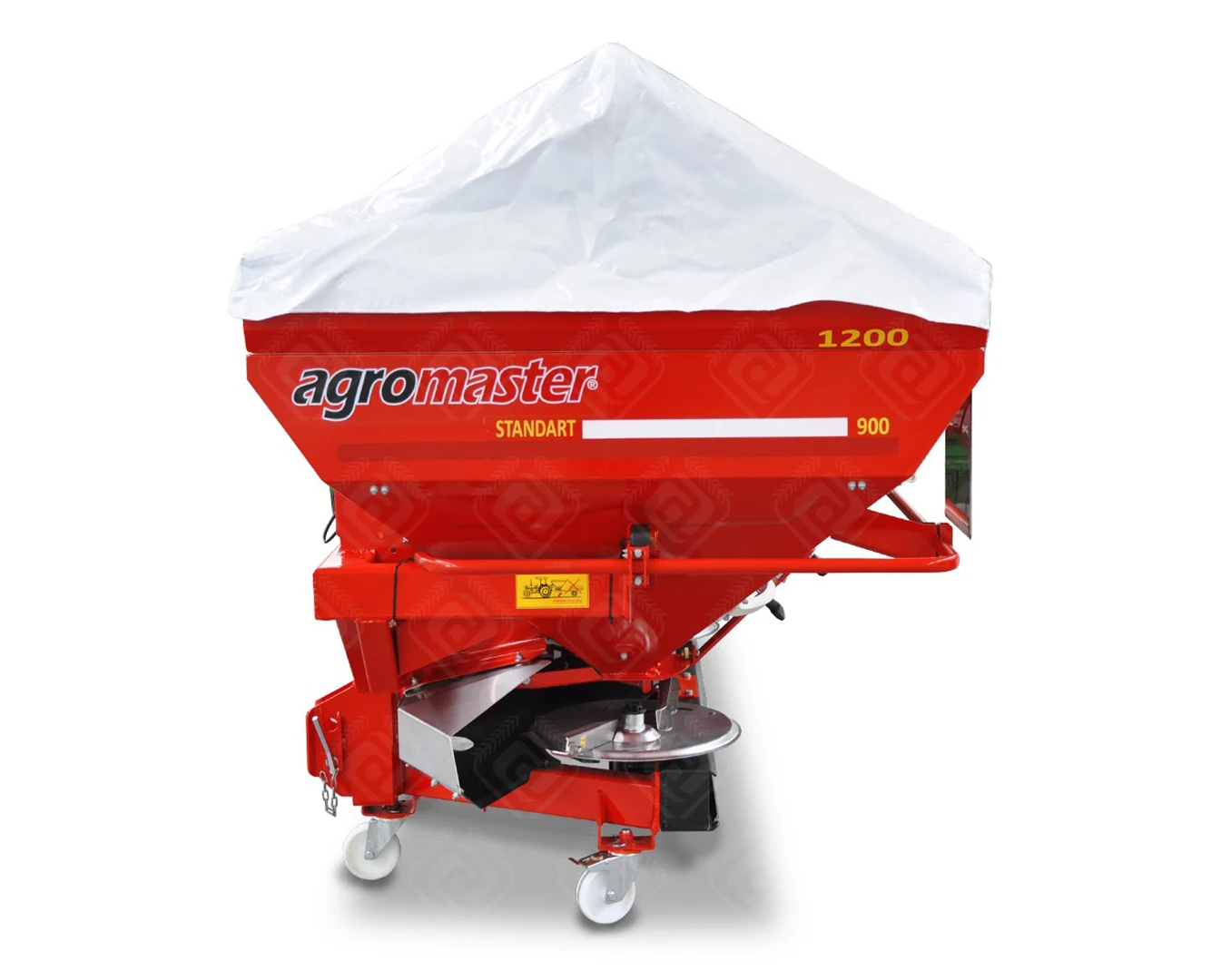 Best Buy Fertilizer Spreader From Agriserv Gulu-Kampala Uganda -The limiter prevents the mineral fertilizer to harm the environment and enables the most efficient use of the fertilizer. The limiter can be mounted on the right of left side of the machine. It would be sufficient to use the limiter on just one side.FIRTINA Fertilizer Spreaders feature double discs with capacities of 900, 1200, and 1500 liters and working widths of 10-16, 18-24, and 24-36 meters. These mounted spreaders connect to a tractor's three-point linkage system and hydraulic top link. Made of stainless steel, the spreading discs are supported by a horizontal mixer for efficient fertilizer application. The hydraulic lift allows for easy adjustment of spreading rates.